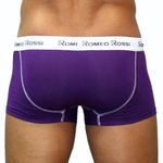 Набор из 4 разноцветных трусов-боксеров с контрастной резинкой (Размер: XL) (Цвет: разноцветный)