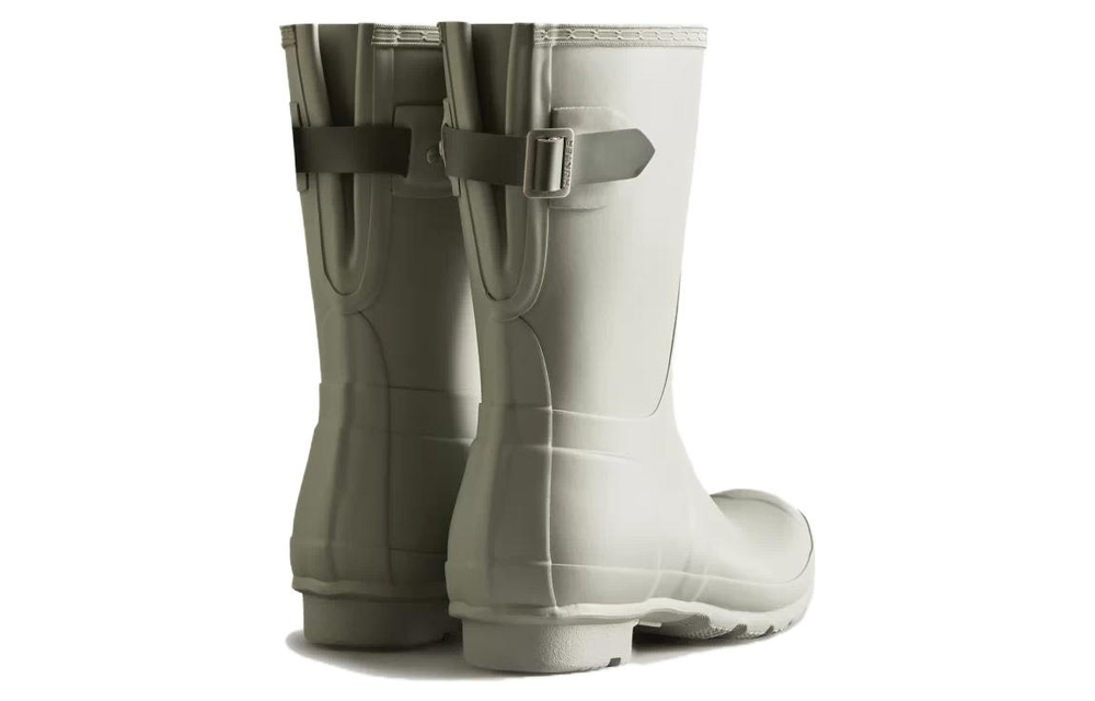 HUNTER Waterproof And Wear resistant Rain Boots Women"s Gray