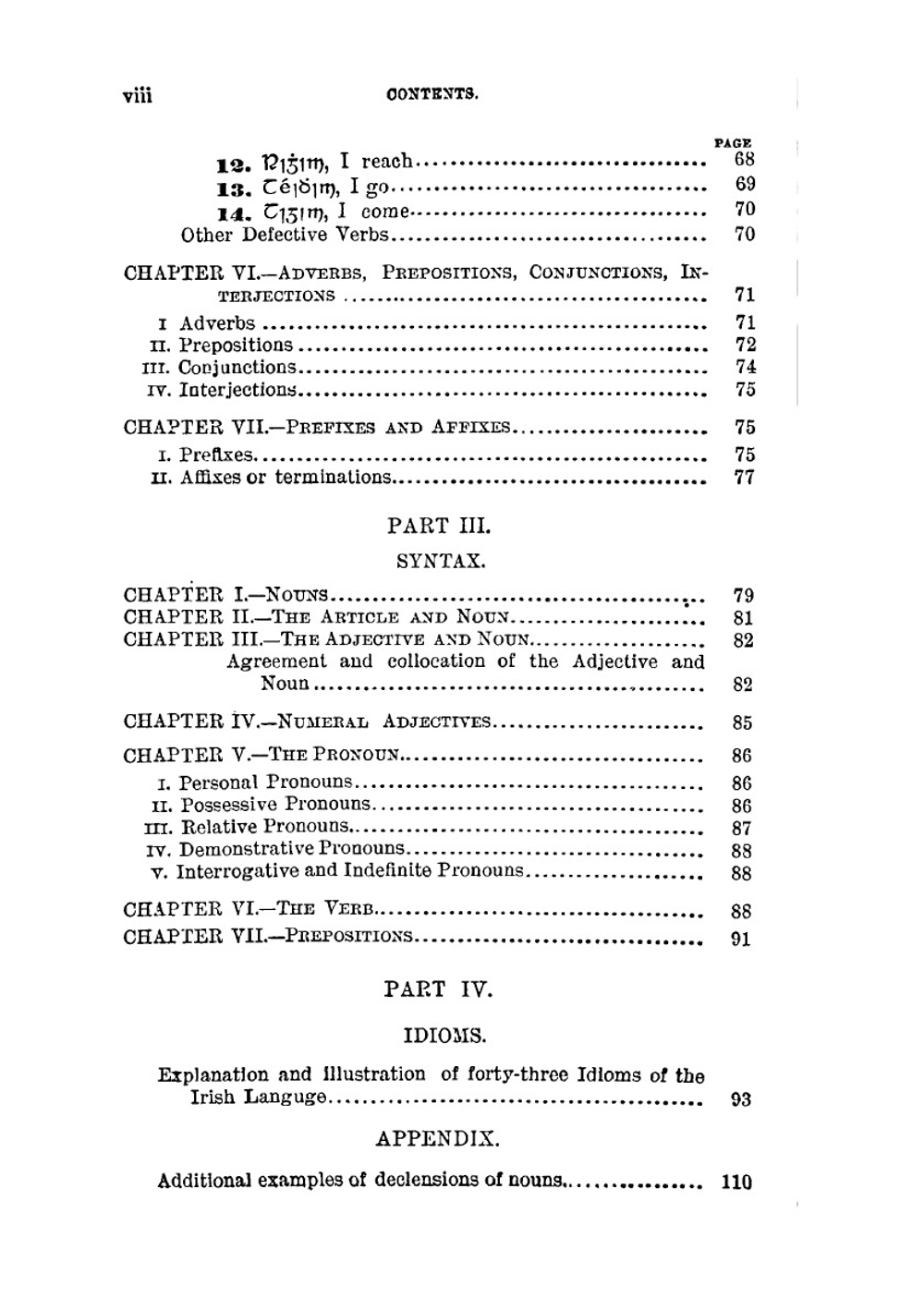 A grammar of the Irish language for the use of schools | P.W. Joyce