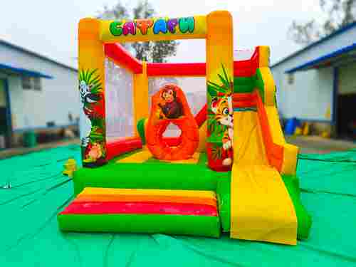 Коммерческий надувной батут «Чудо-сафари мини», 4*3,5*2,8 м