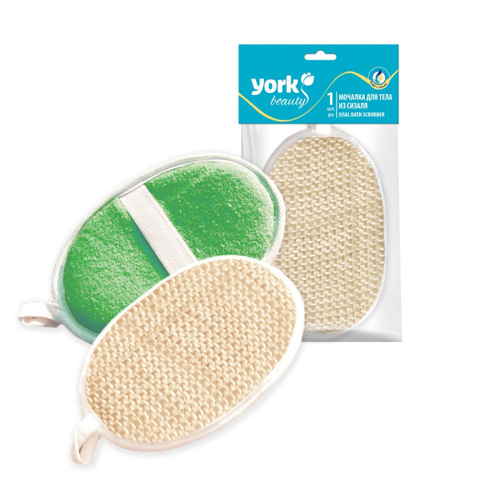 Мочалка из сизаля "YORK"