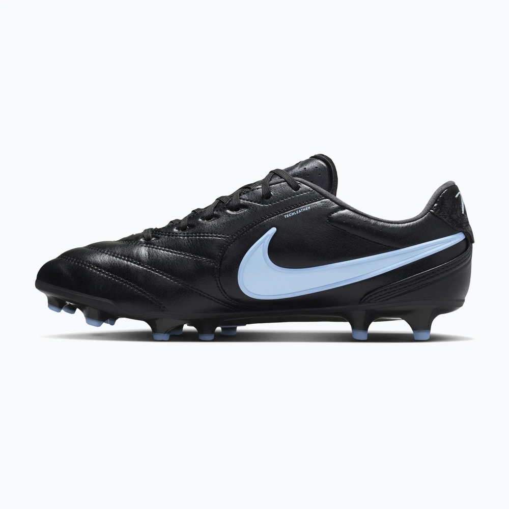 Футбольные бутсы Nike Tiempo Ligera Pro FG black/ice blue/obsidian