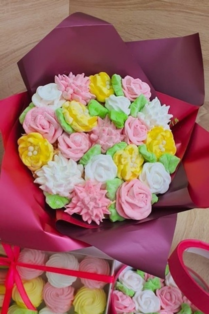 Сладкий букет из зефира арт2020