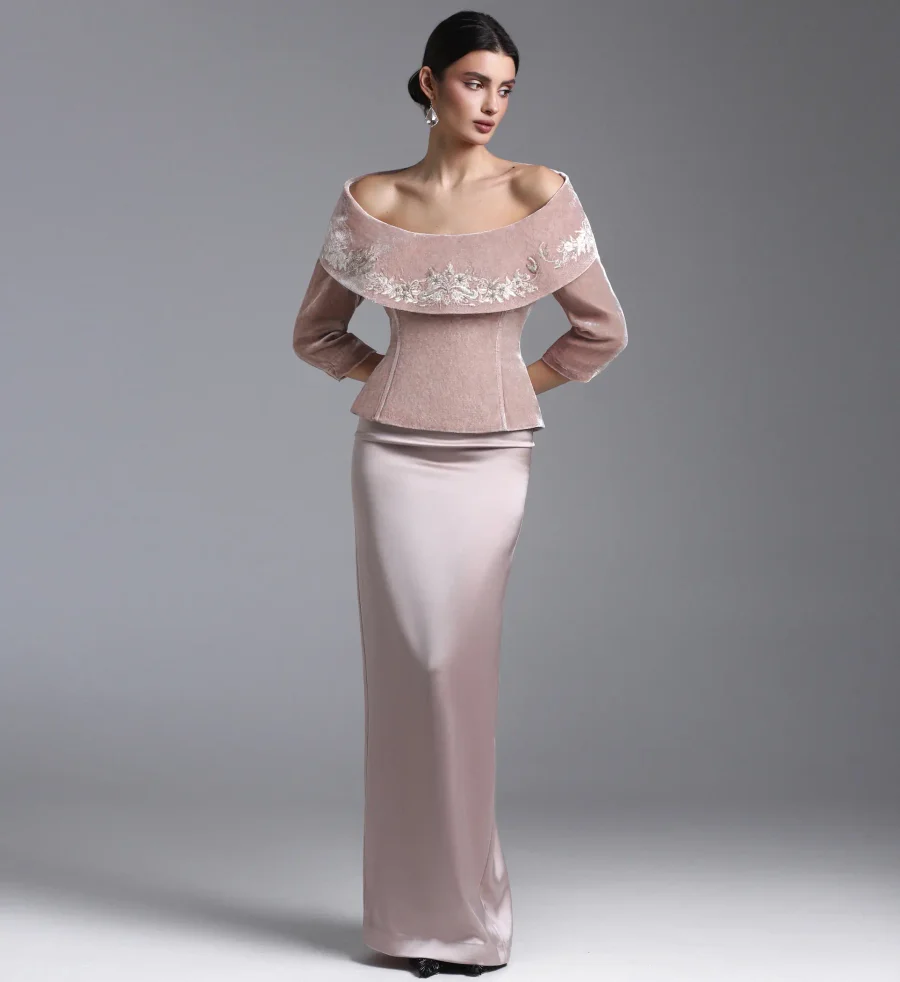 Юбка EVE , Пудровый