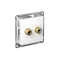 Розетка аудио 2-м AtlasDesign бел. SE ATN000187