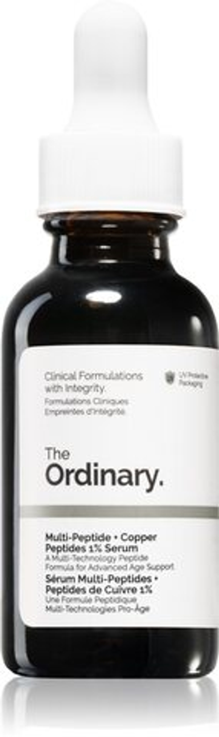 The Ordinary Multi-Peptide + Copper Peptides 1% - осветляющая сыворотка против морщин /   30  ml  / GTIN 769915233179