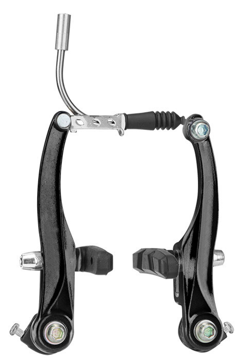 Тормоз ободной LB-915DG V-образный, передний, рычаги 115 мм, алюминиевый, чёрный