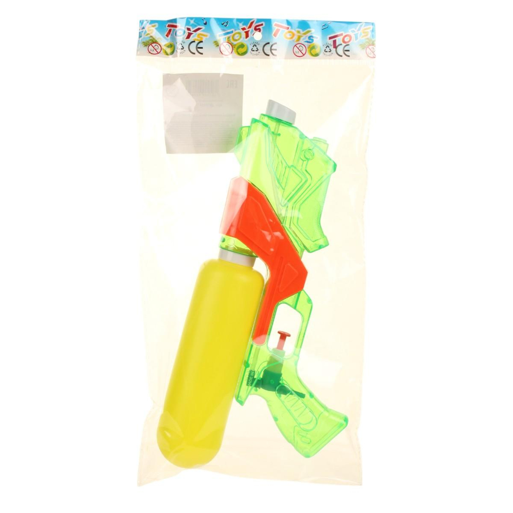 Водный пистолет 28см. микс, пакет 77118