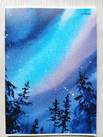 Тетрадь 64 листа А4. "Северное Сияние", общая, в клетку. Формат А4 (296*203 мм). Арт.120036. Без полей. Комплект 3 шт.