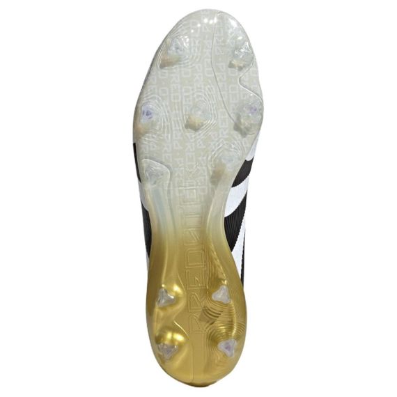 Элитные бутсы Adidas PREDATOR от Adidas PREDATOR - это низкие белые черные сапоги от Adidas PREDATOR .