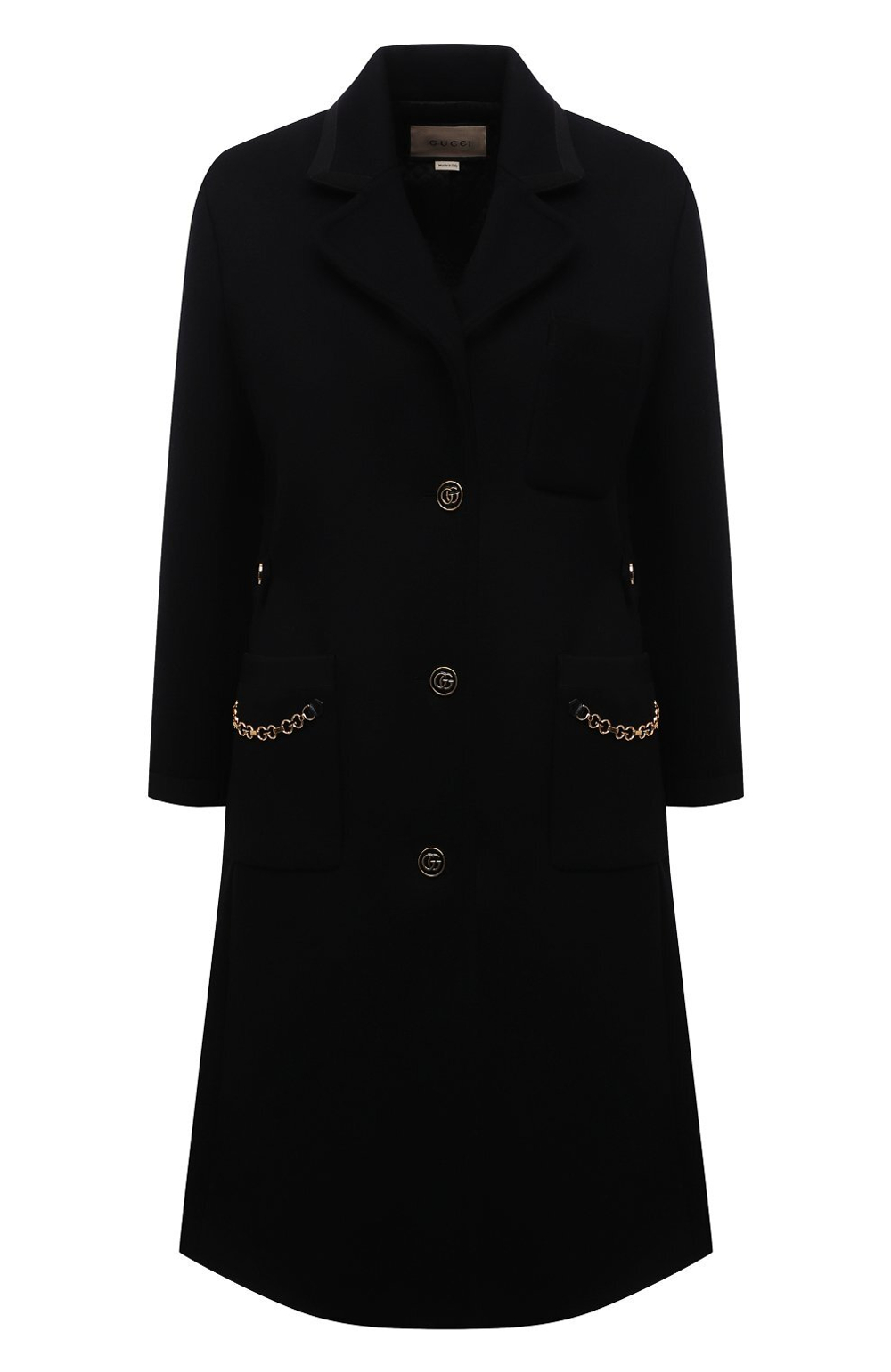 Шерстяное пальто GUCCI