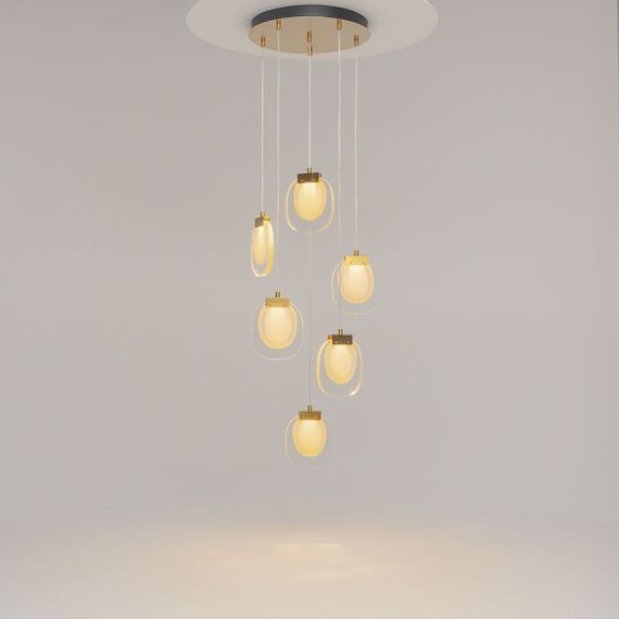 Подвесной светодиодный светильник Maytoni Modern Biology MOD367PL-L18BBSK