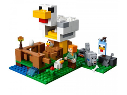 LEGO Minecraft: Курятник 21140 — The Chicken Coop — Лего Майнкрафт