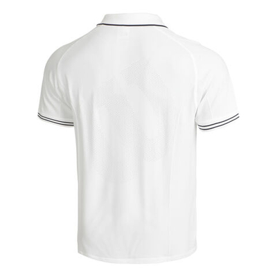 Мужское теннисное поло Wilson Players Seamless Polo Men - White