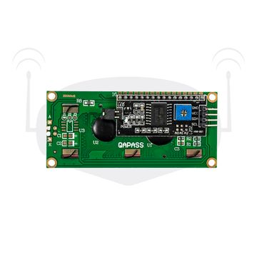 Дисплей 1602 с I2C синий