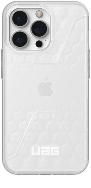 Чехол Uag Civilian для iPhone 13 Pro 6.1" прозрачный (Frosted Ice) 11315D110243