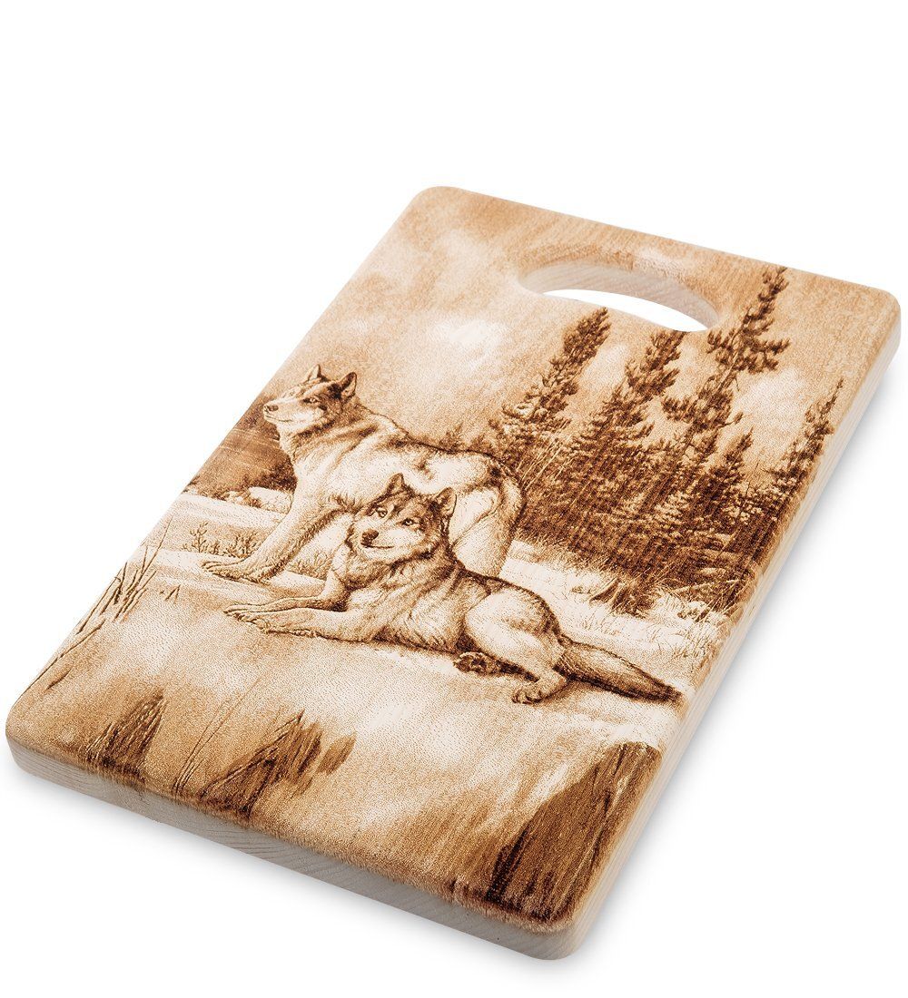 GAEM Home КД-01/004 Доска разделочная большая «Волки»