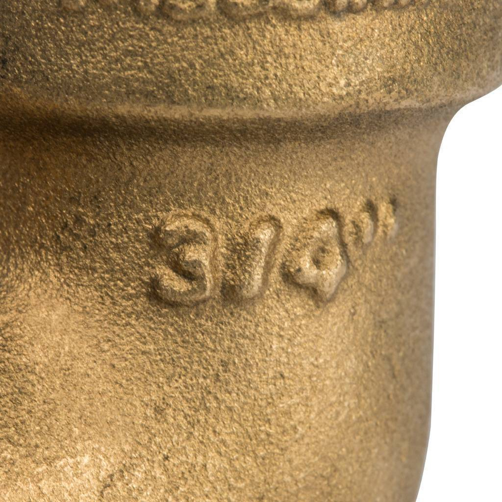 Угольник STOUT 3/4" ВР/НР с упором
