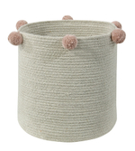 Корзина Lorena Canals Bubbly Natural Nude (30 x Ø30 см)