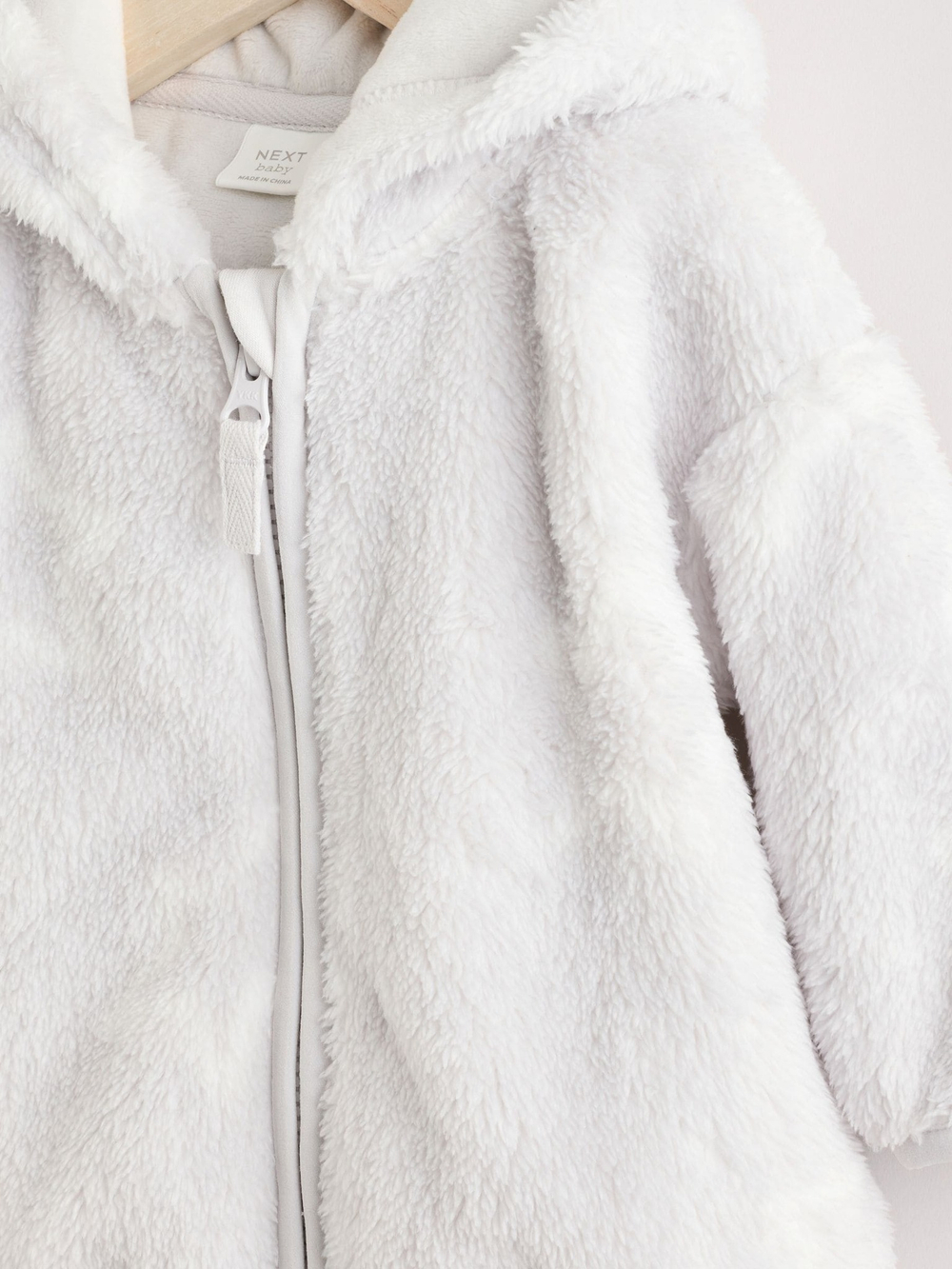 Куртка флисовая для малышей Next E52-870, Светло-серый