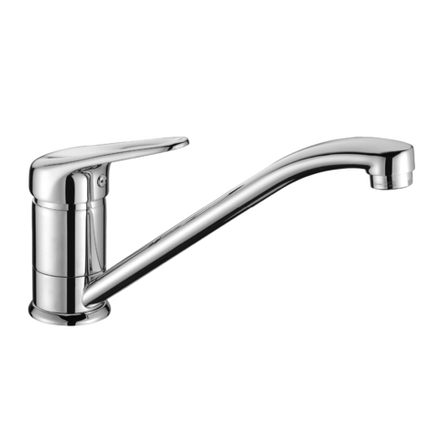 LM4104C Луна Смеситель для кухни с поворотным изливом, хром (к/к 12)