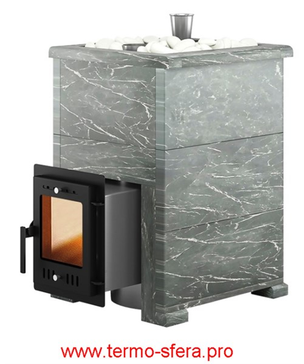 Печь для бани Эверест "Steam Master 18 INOX" Талькохлорит, S-40