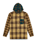 Мужская рубашка REASON Hooded Checkered Flannel