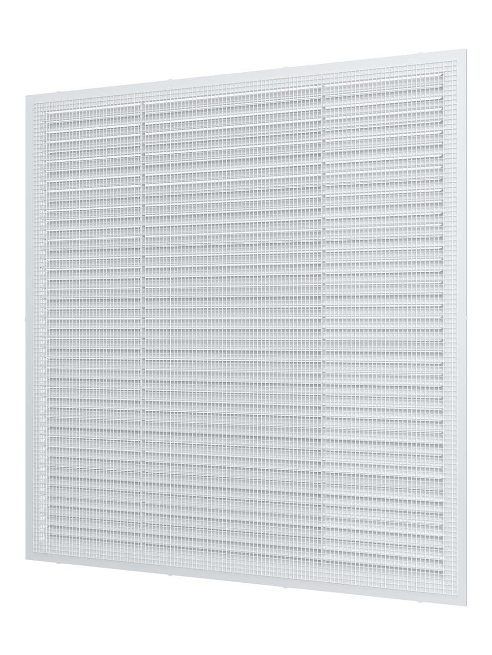 Решетка вентиляционная С сетка 385х385 пластик ERA