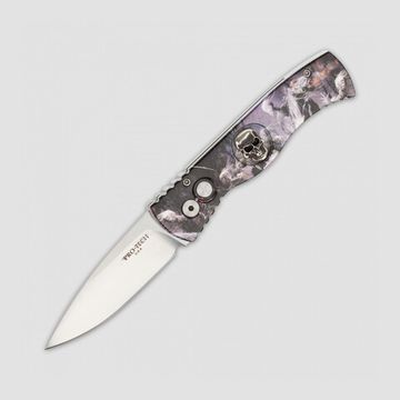 Складной нож Pro -Tech TR-2-Ghost Rider Bruce Shaw, PR/TR-2-GR-S c клинком из стали 154CM, рукоять алюминий