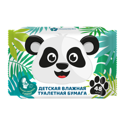 Детская влажная туалетная бумага 48 шт
