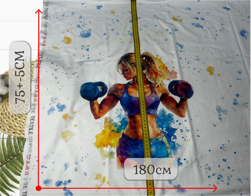 Кулирка купон спортивная девушка