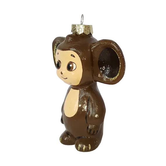 ФУ4-2212 Ёлочное украшение Чебурашка h-9 см., Коломеев