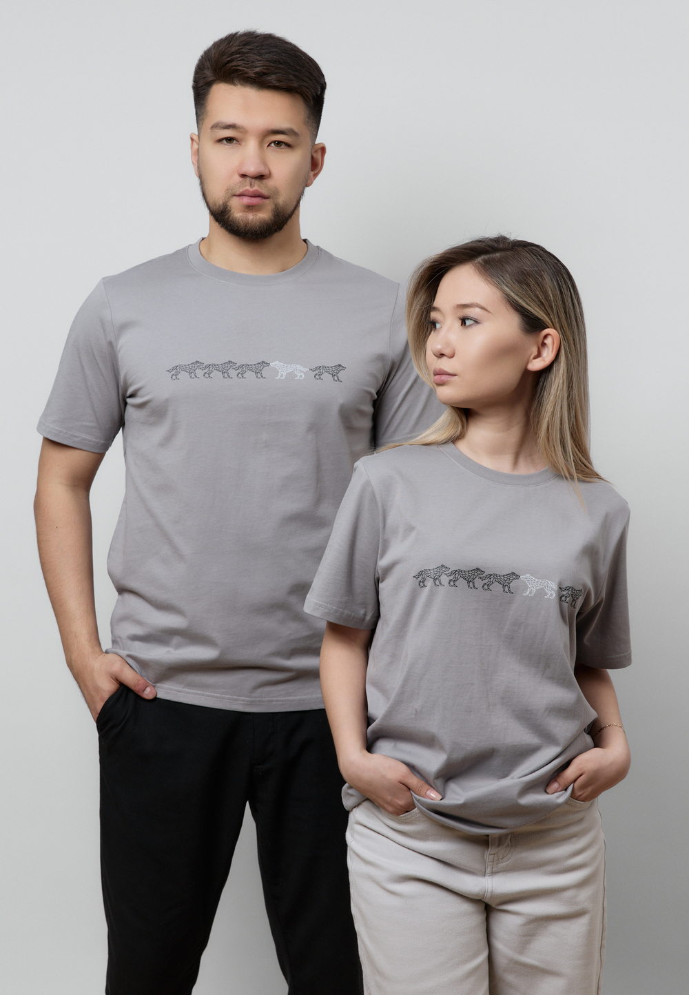 Футболка KOK BORI LIGHT GREY