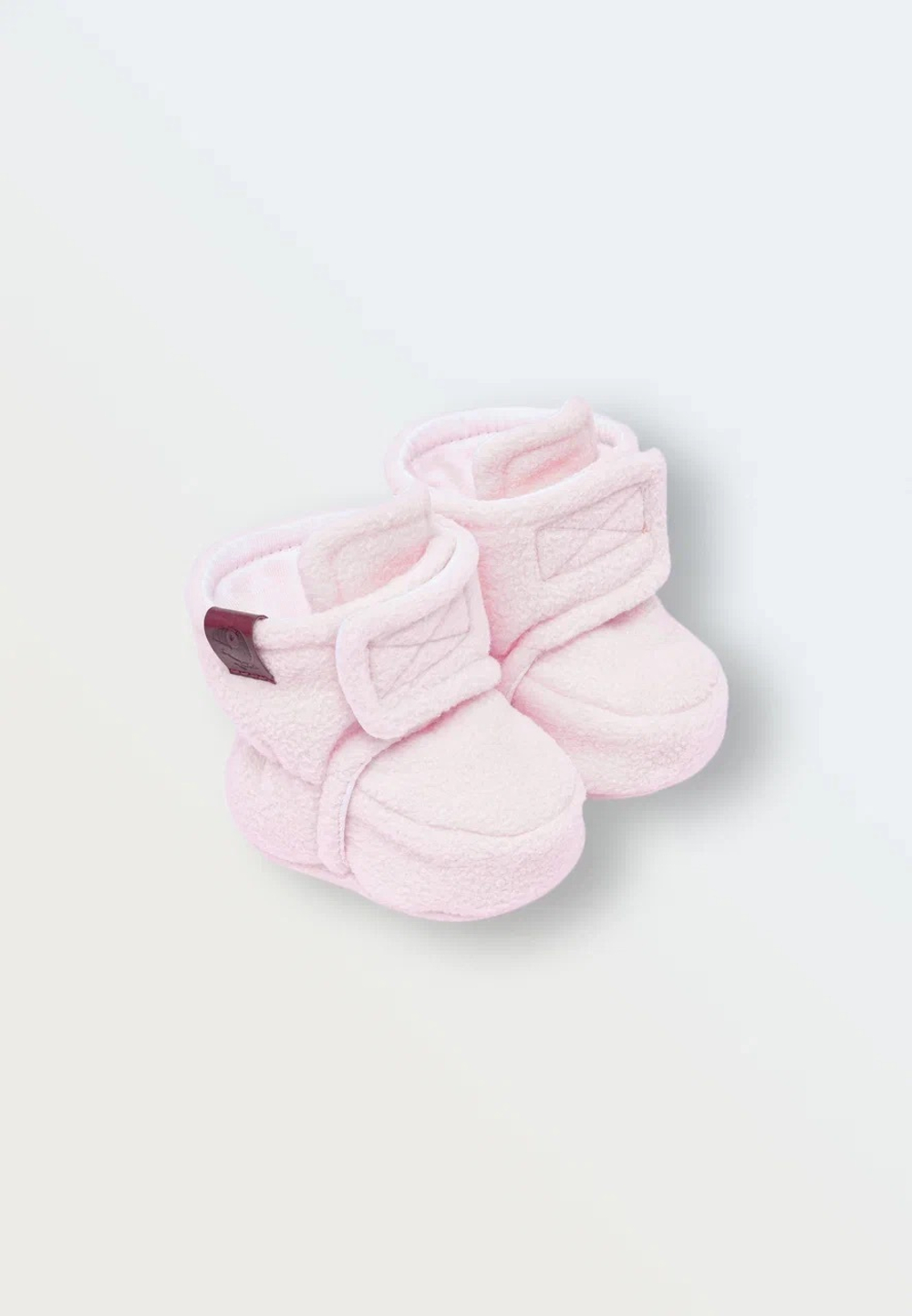 Пинетки из флиса "Cute" (светлый персик)