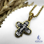 Крест «Распятие.Икона Божией Матери «Покров»