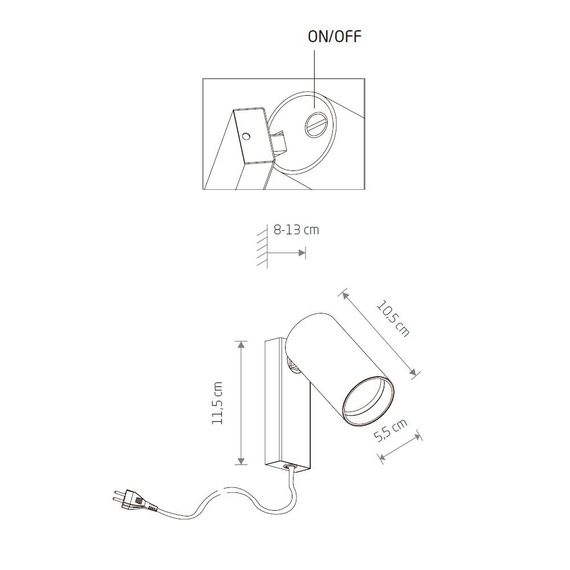 Спот Nowodvorski Mono 7781