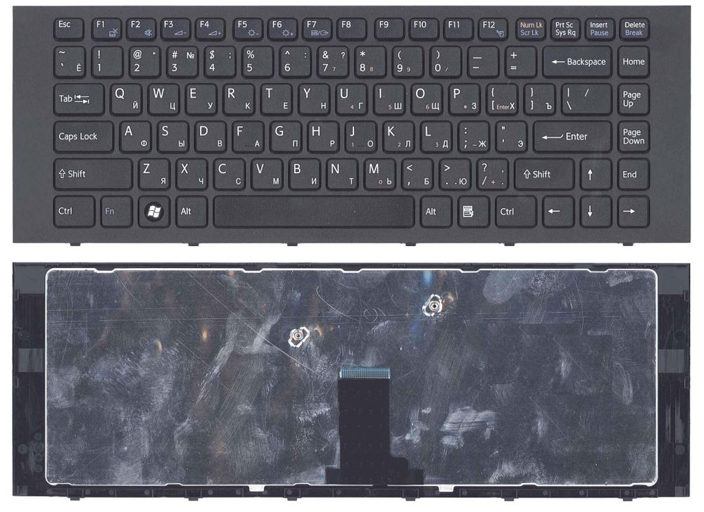 Клавиатура для ноутбука Sony Vaio VPC-EG VPC-EK черная
