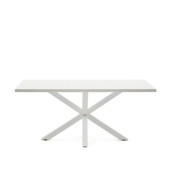 Стол белый лакированный Arya 180x100
