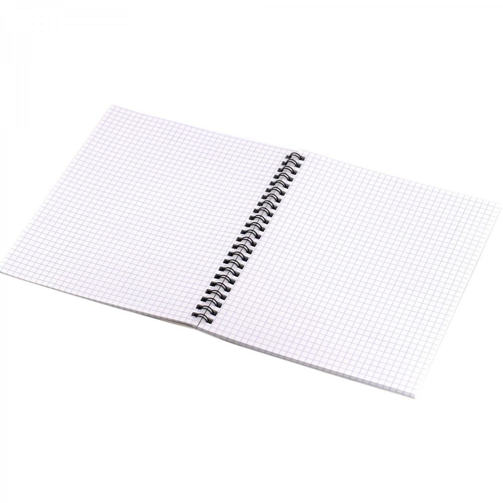 Тетрадь 48л., клетка, Alingar, гребень, блок офсет, мелованный картон (стандарт), "Blossom"