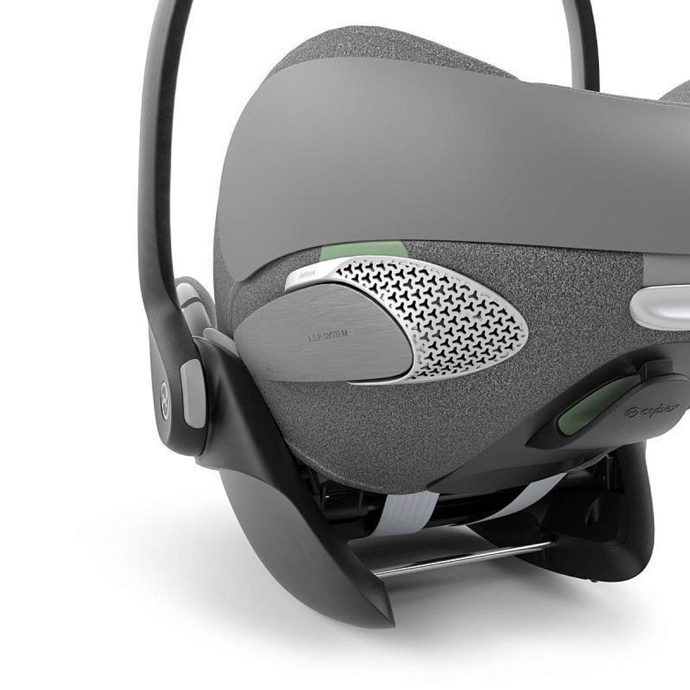 Коляска Cybex Balios S Lux TPE complete Cloud T Mirage Grey Plus 3 в 1 Stormy Blue с дождевиками