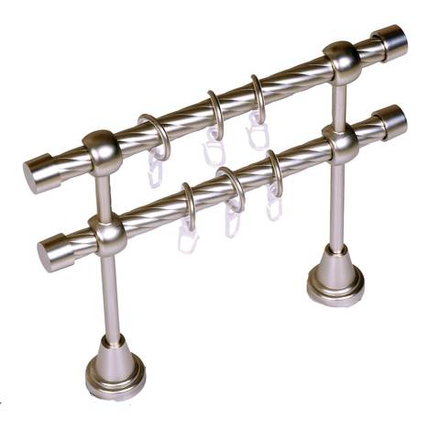 Карниз Кованый Сатин 2.0м (витая труба D16)