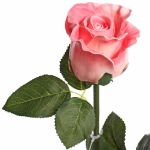 Цветок искусственный «Natur» 50см Розочка розовая