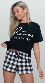 [m]Пижама жен. б/в шорты+футб 10058