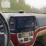 Магнитола для Hyundai Santa Fe 2006-2012 - Kuberg QLed, Android 13, TS20, CarPlay, SIM-слот