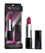 Вибратор в форме помады Rose Lipstick Vibe (Цвет: черный)