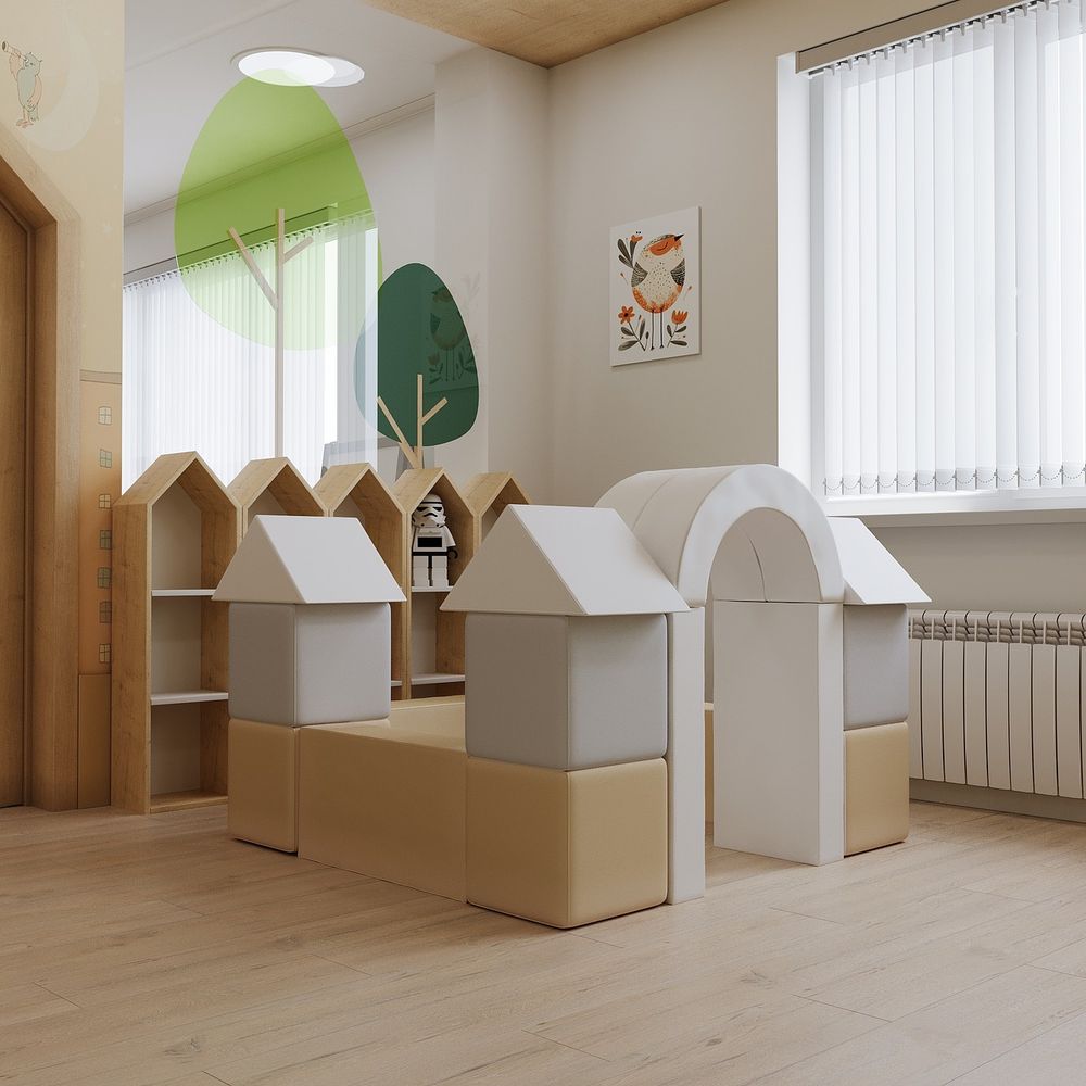 Мягкий игровой комплекс Romana «Замок» (стандартный)