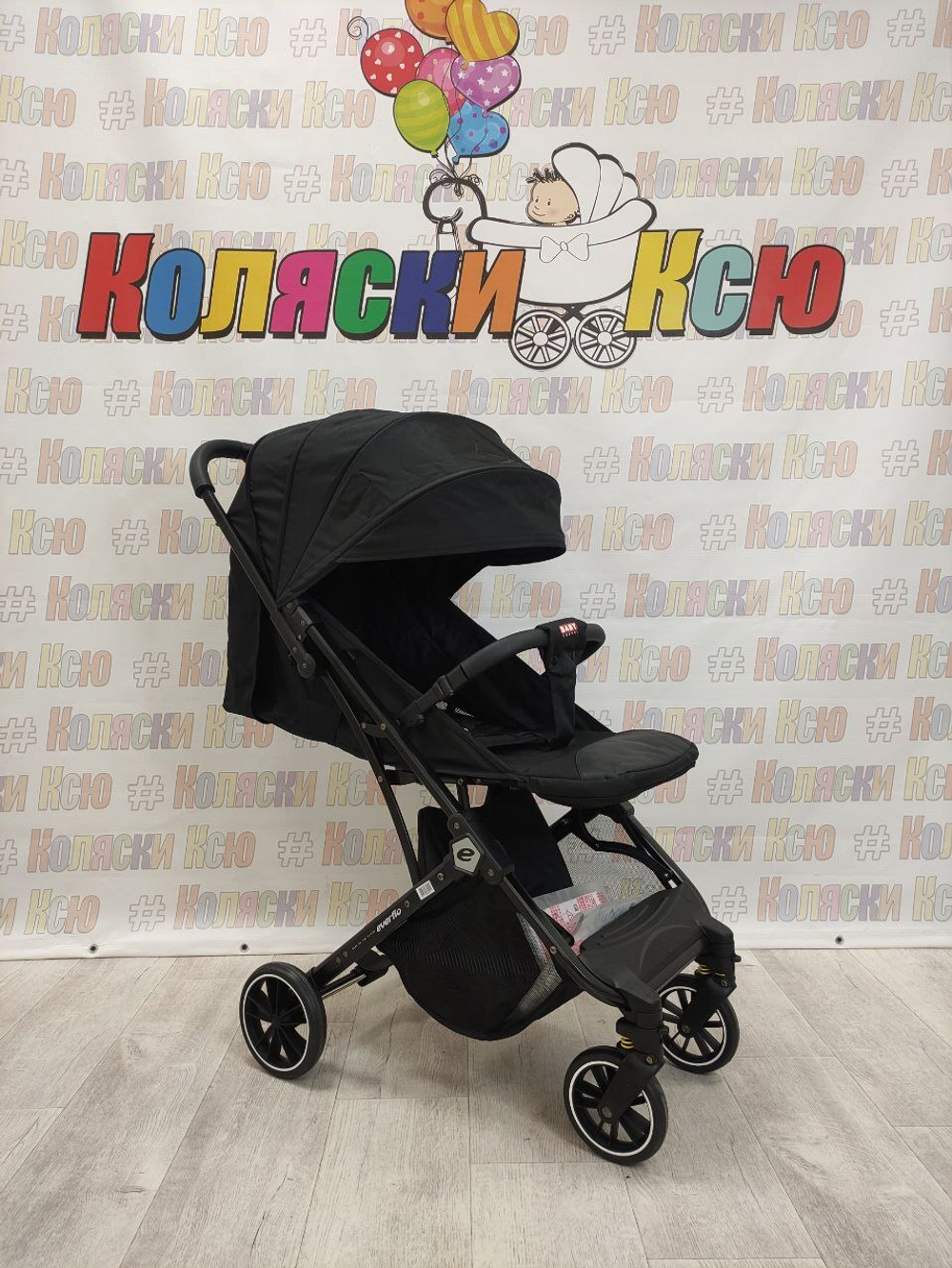 Коляска прогулочная Everflo Baby Travel E-336 Black