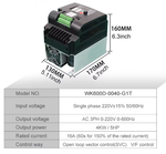 Частотный преобразователь WK-600D-0040-G1T 4.0KW