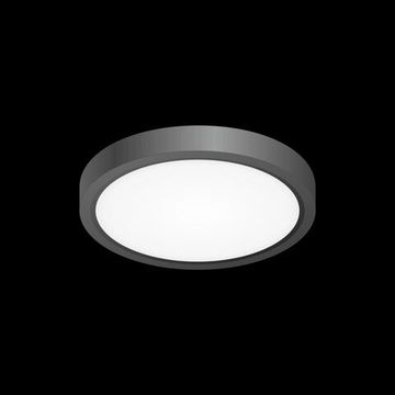 CL738121N Бейсик Черный Св-к Накл. LED 12W*4000K