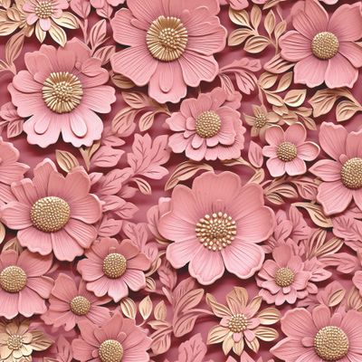 Объемные цветы